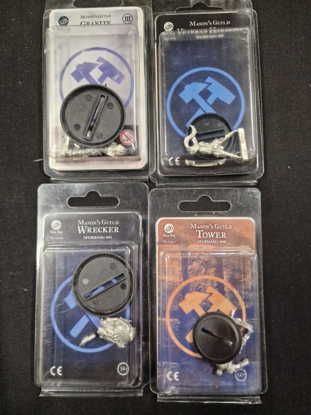 Lot 402: Four Guild Ball Masons Guild - Wrecker, Tower,...