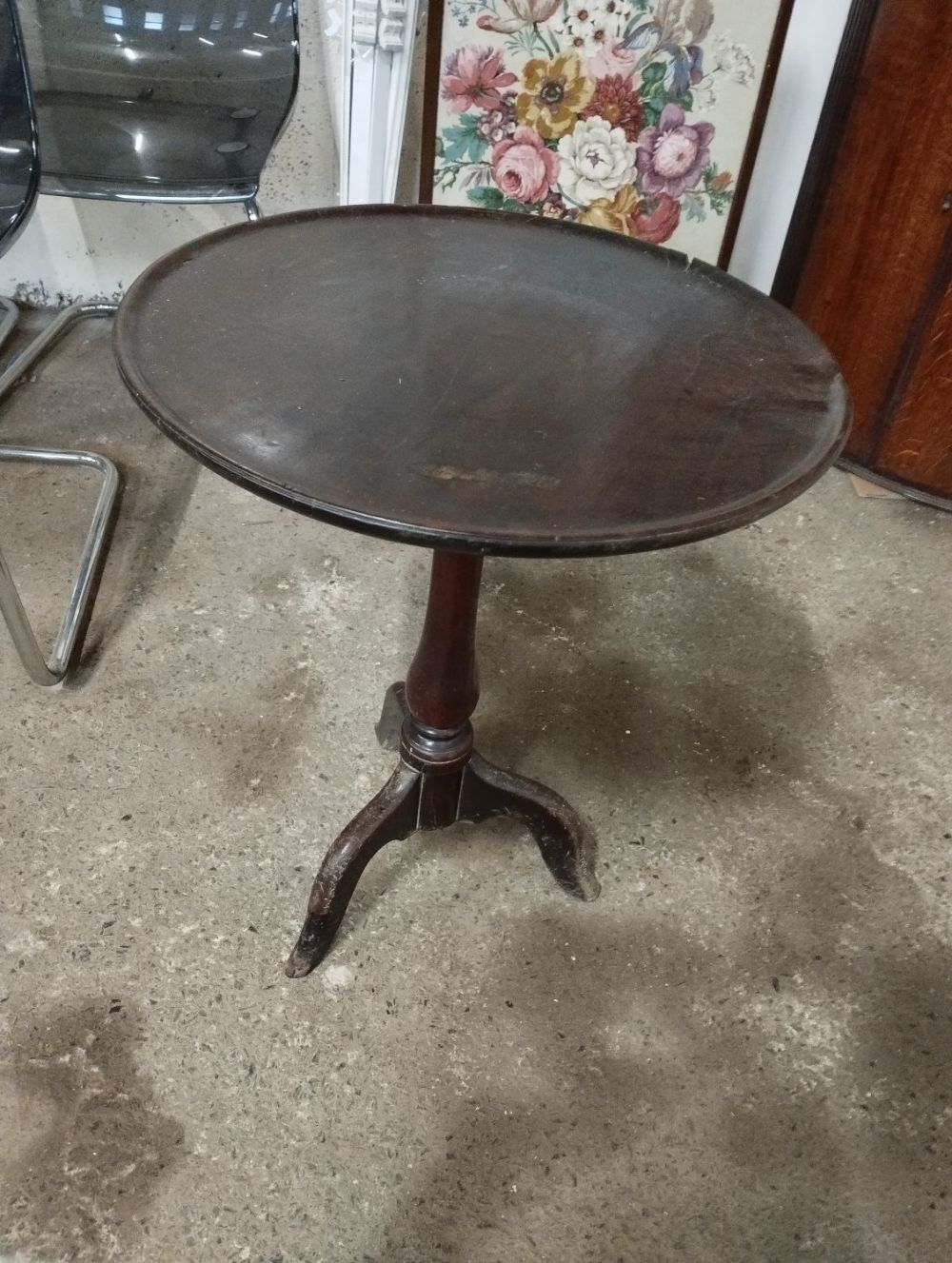 Lot 163: Small Wooden Victorian Occaisonal Table