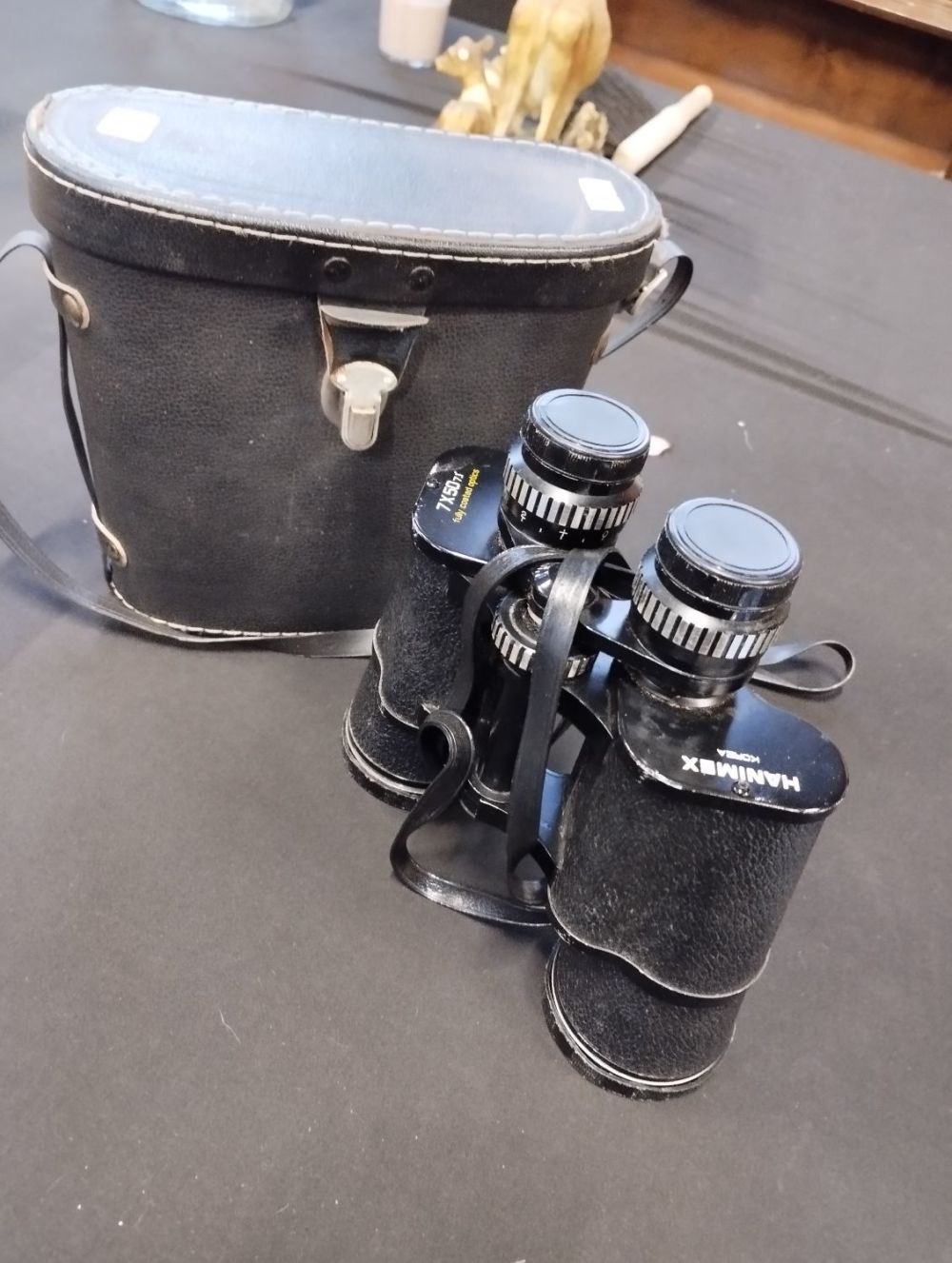 Lot 274: Vintage Hanimex 7x50 Pair of Binoculars With Fully...