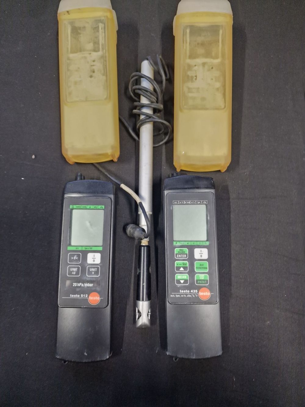 Lot 278: Testo 512-1 Differential Pressure Meter and Testo 435...