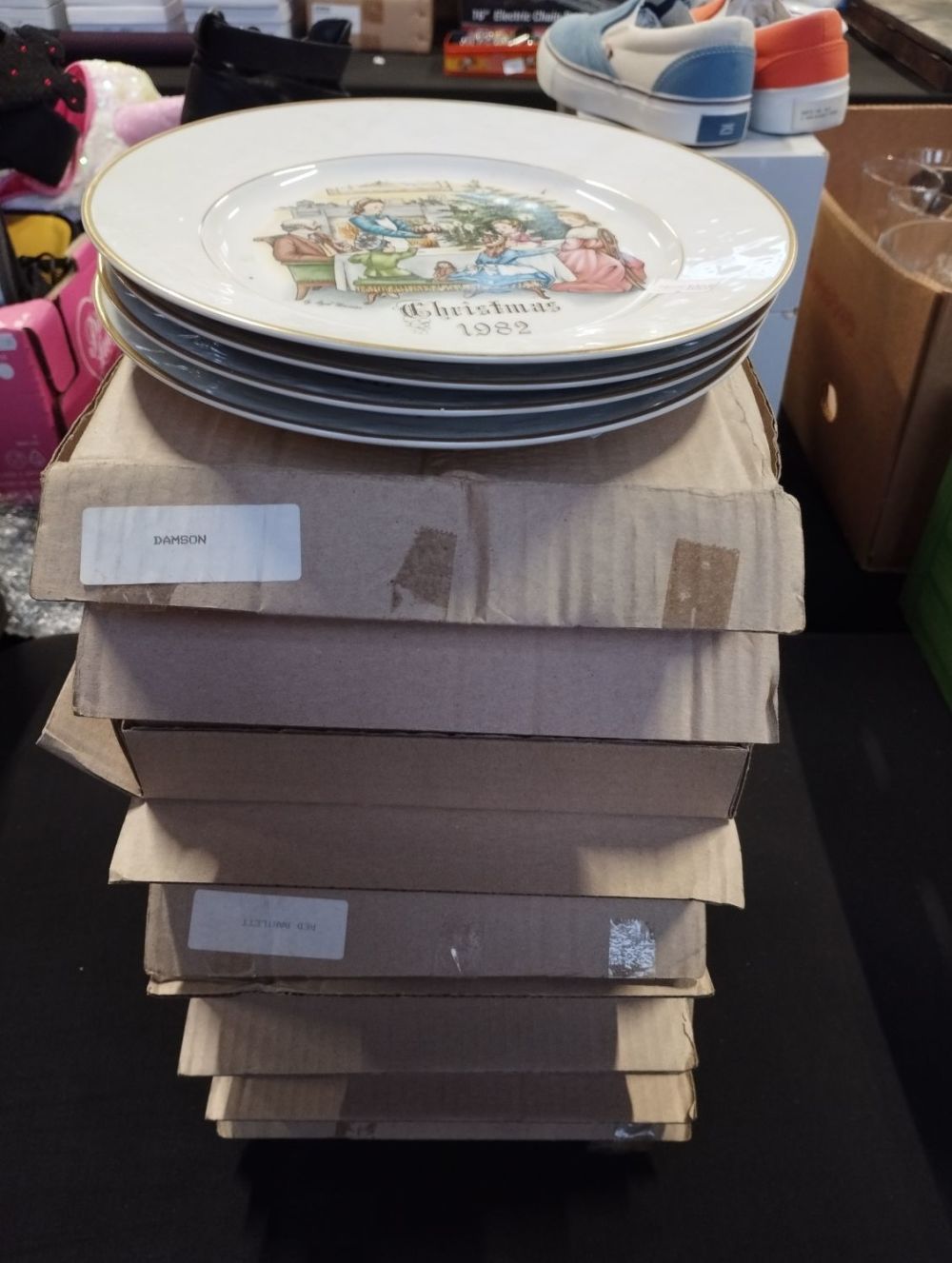 Lot 341: Twelve Royal Worcester Collectable Plates x8 of Fruit...