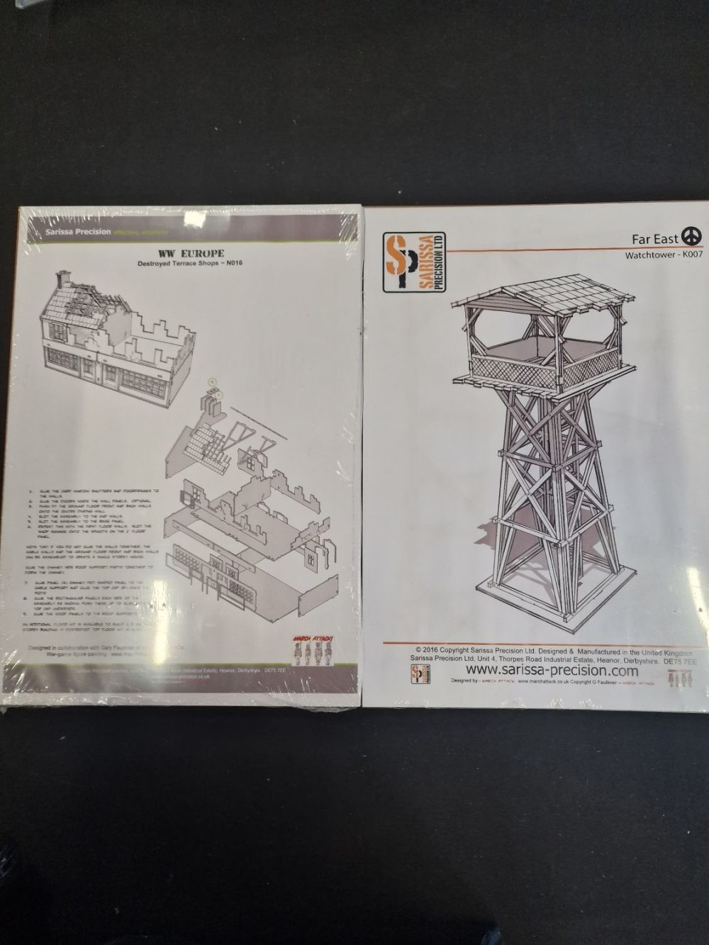 Lot 360: Two Saissa Precision model kits - WW Europe...