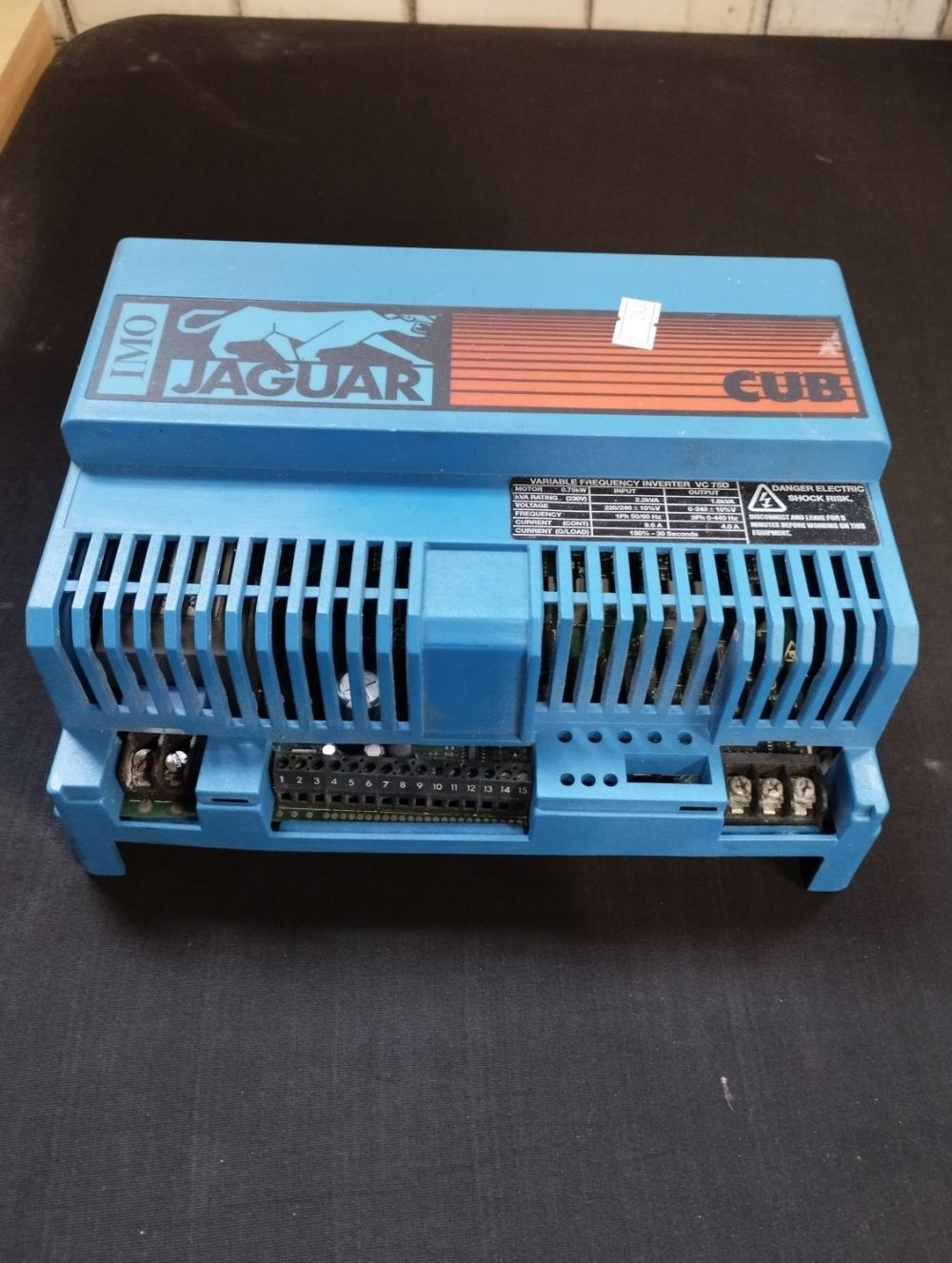 Lot 361: IMO Jaguar Cub VC75D Variable Frequency Inverter