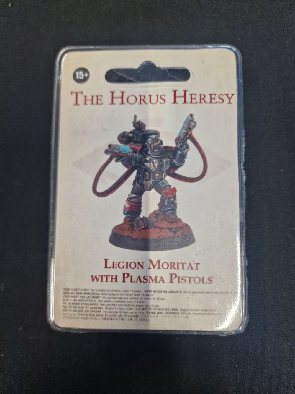 Lot 370: The Horus hersey Legion Mortitat with Plasma Pistols