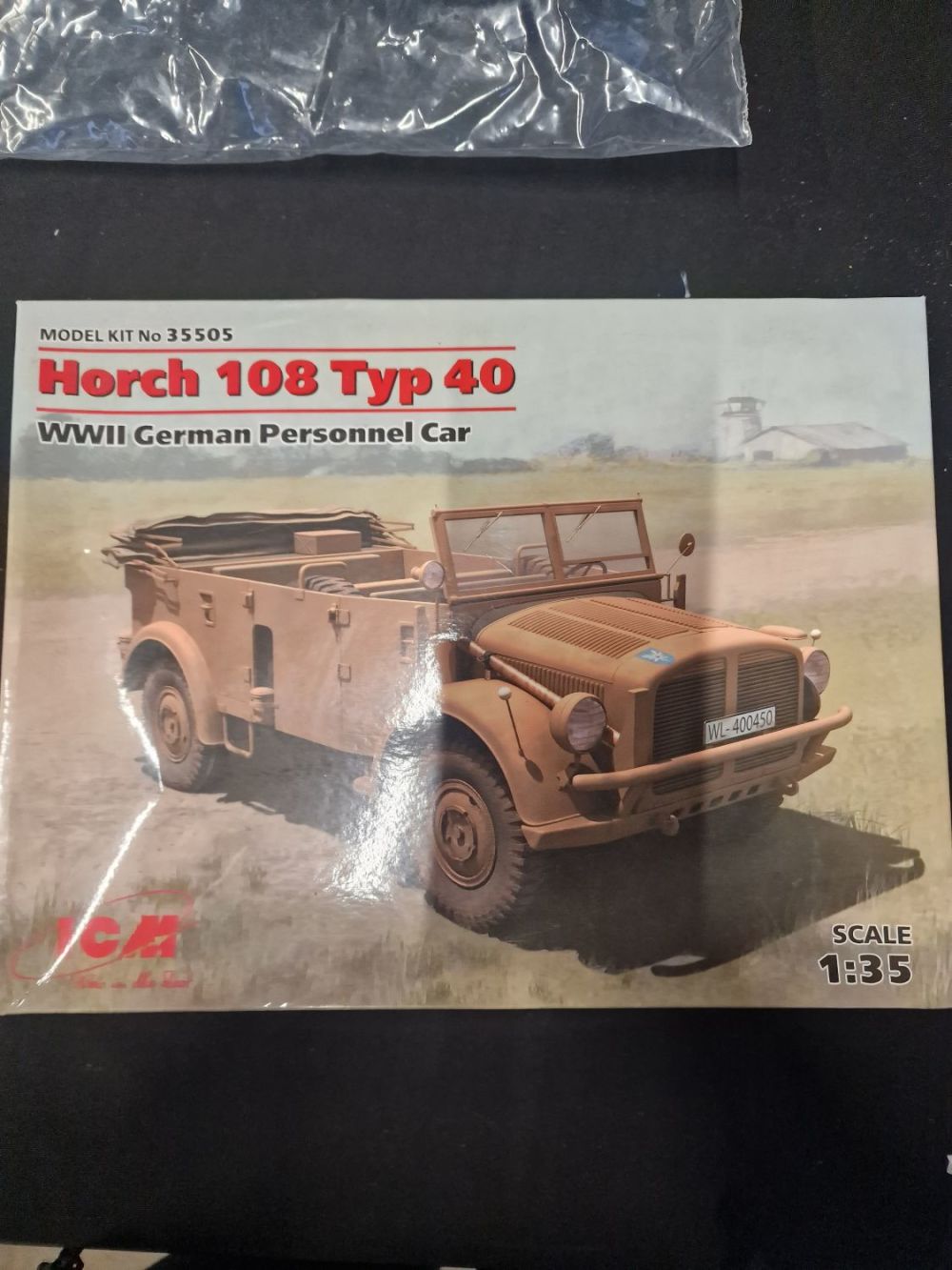 Lot 403: ICM 1:35 scale Jorch 108 Typ 40 WWII...
