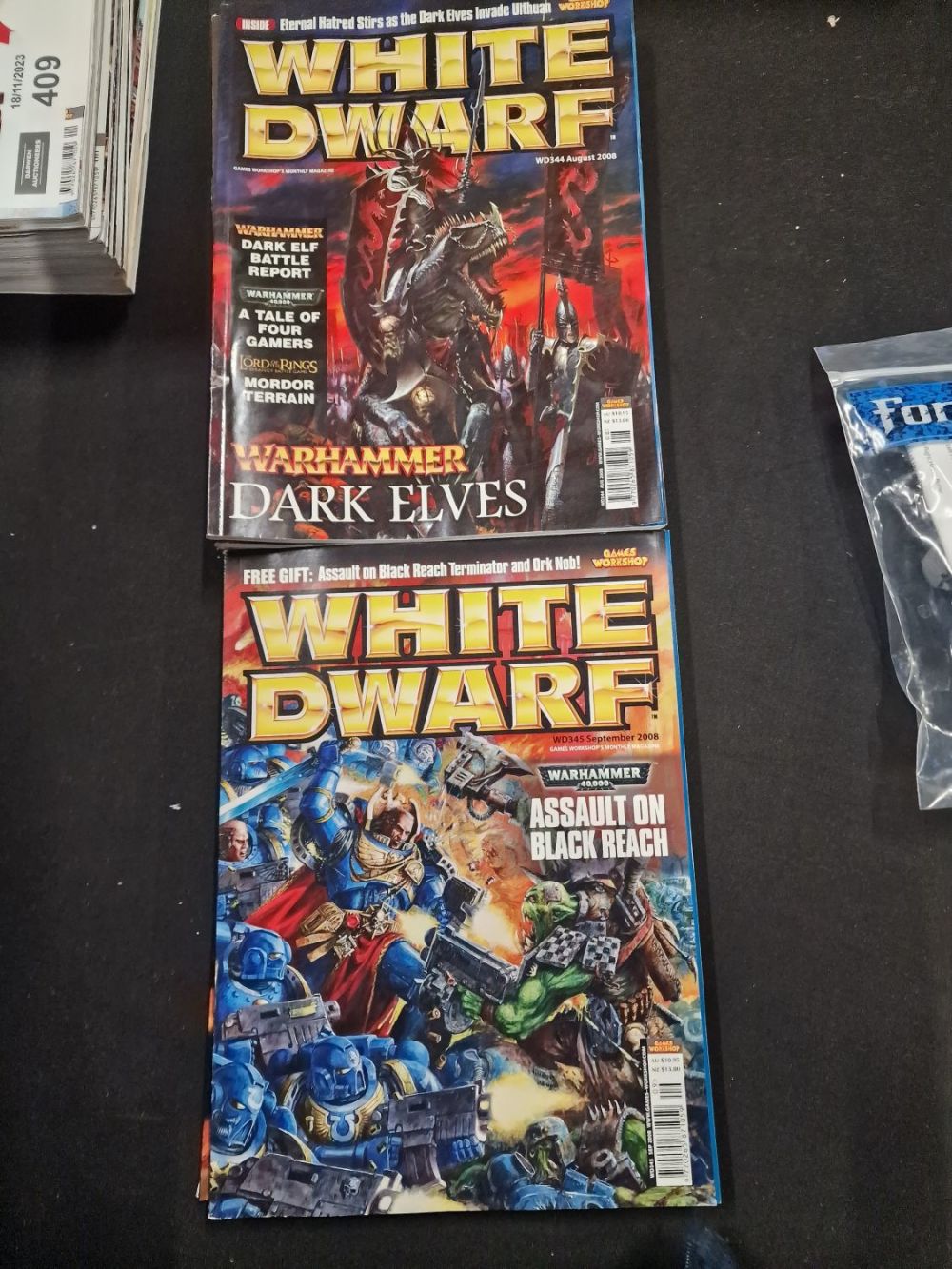 Lot 413: White Dwraf magazines from January to December 2008