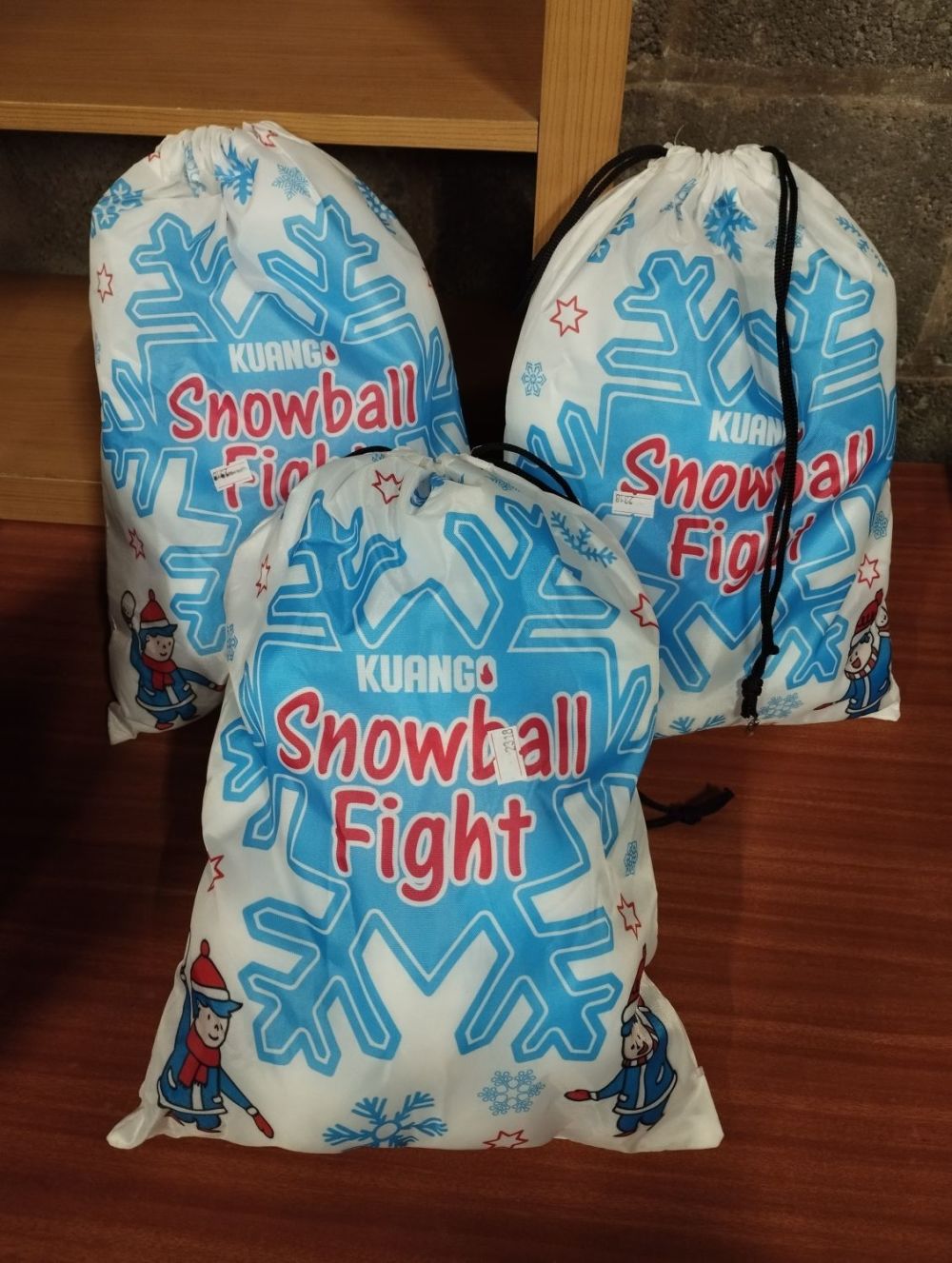 Lot 415: Three Bags of Kuango Fake Soft Snowballs