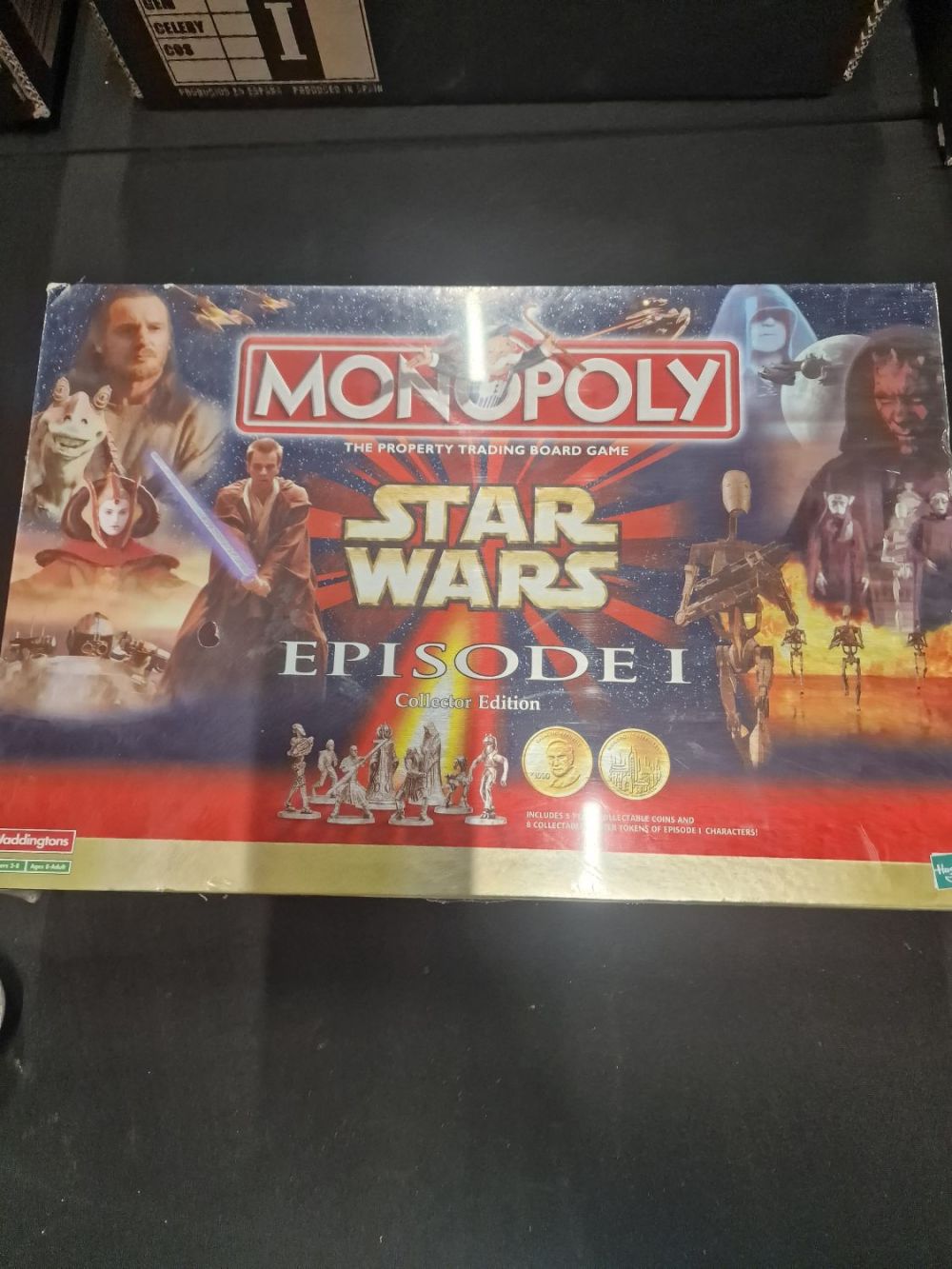 Lot 166: Collectors Editoon Stat wars monopoly.