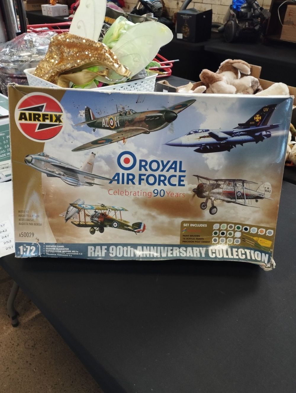 Lot 235: Airfix A50029 1:72 Scale RAF 90th Anniversary Collection...