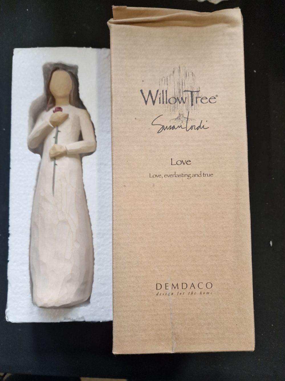 Lot 237: Willow Tree LOVE. Love, everlasting and true by...