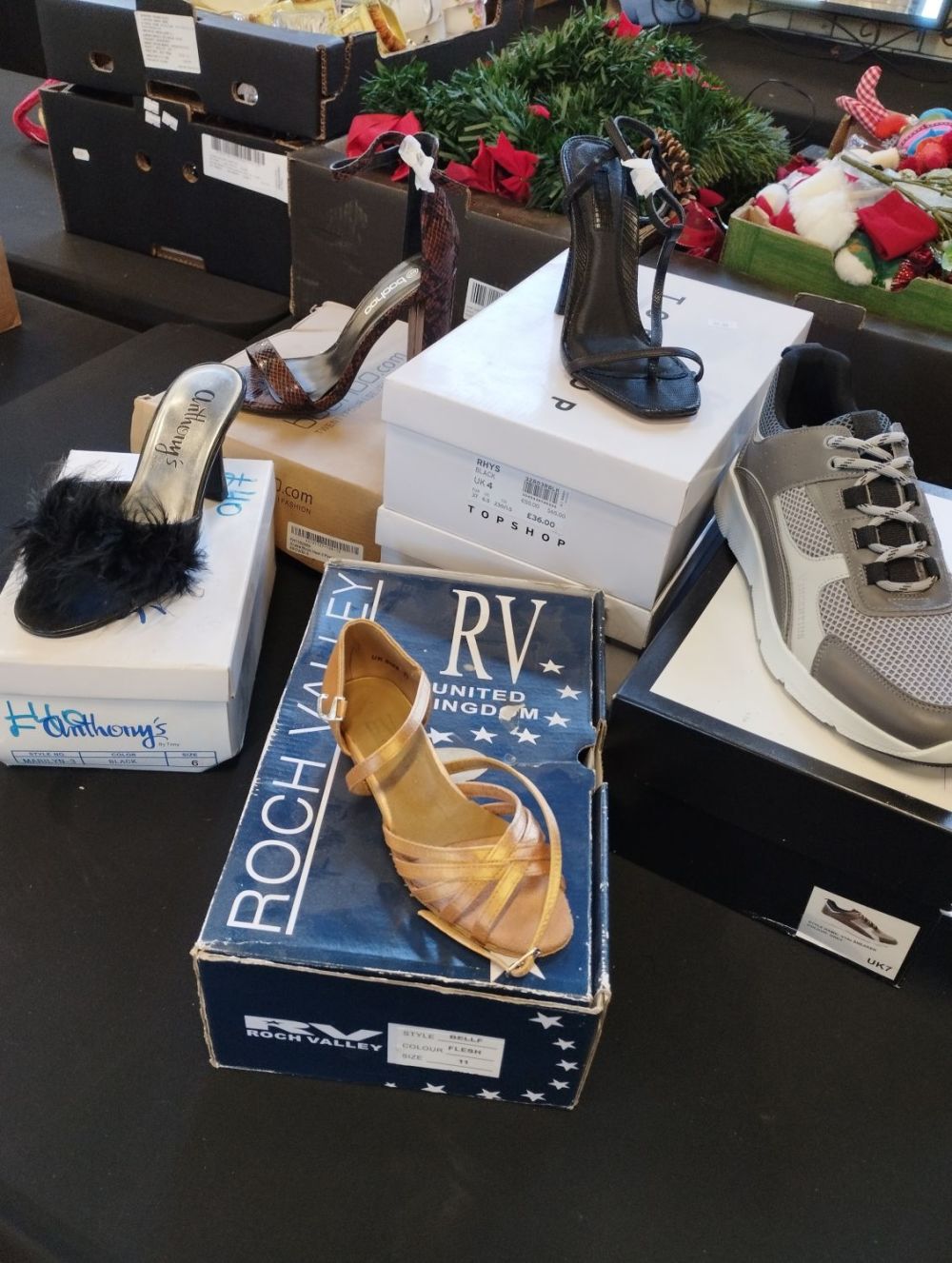 Lot 243: Selection of Ladies and Mens Shoes. Includes Size...