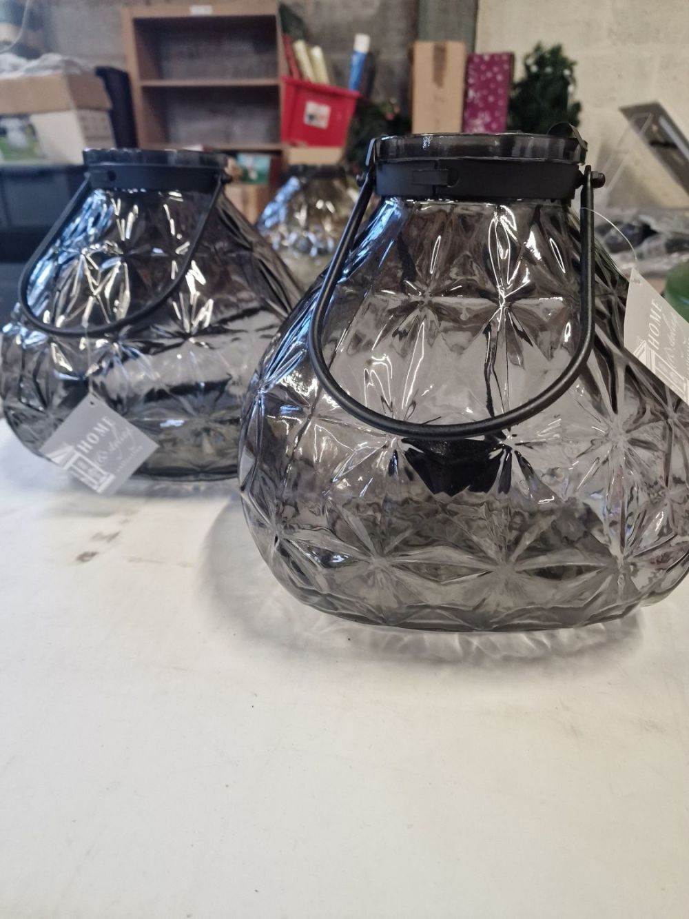 Lot 254: A pair of Black / Grey indoor or...