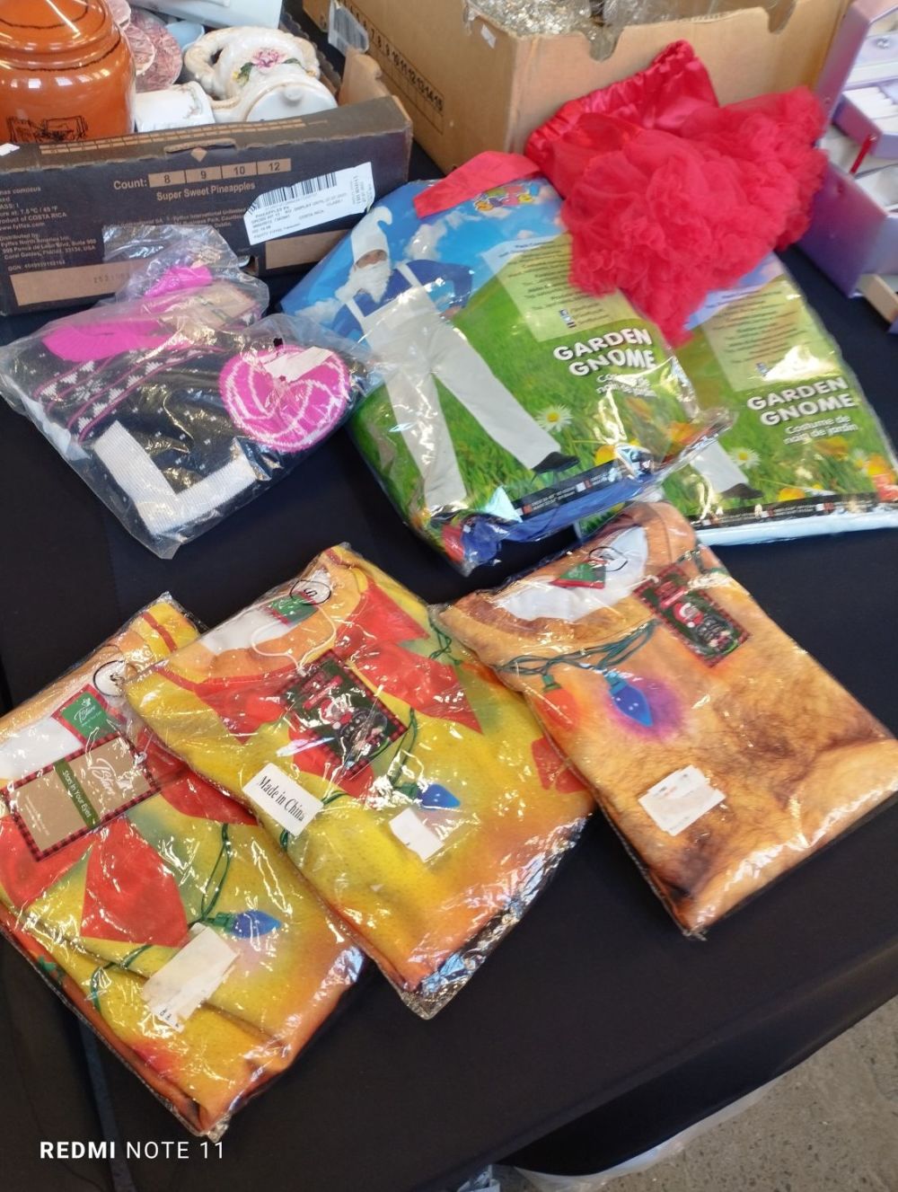 Lot 301: Selection of Christmas Jumpers and Fancy Dress Items