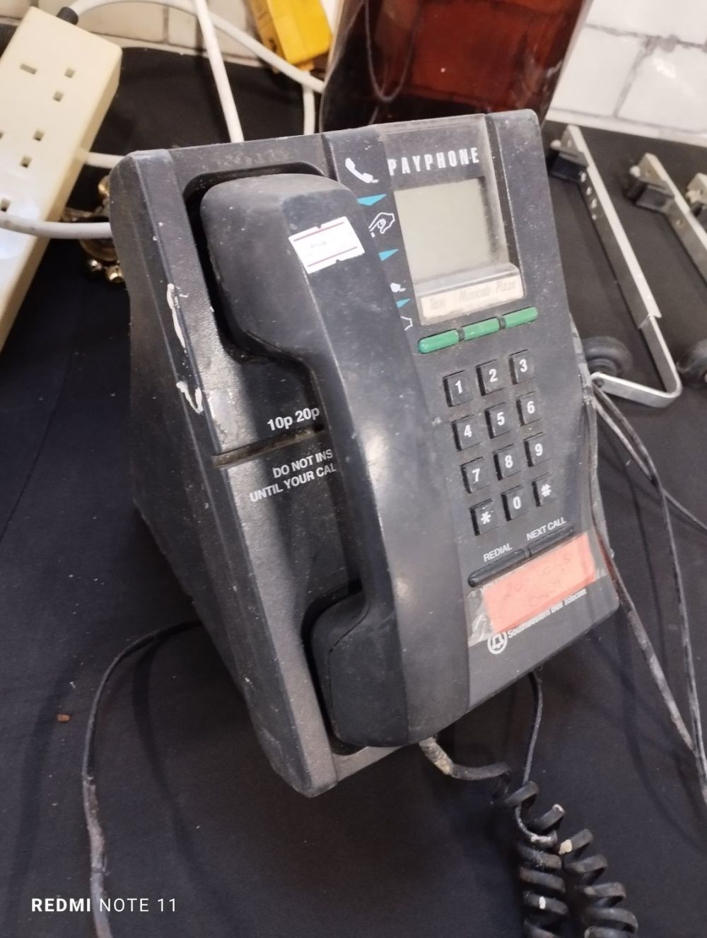 Lot 309: Vintage Payphone