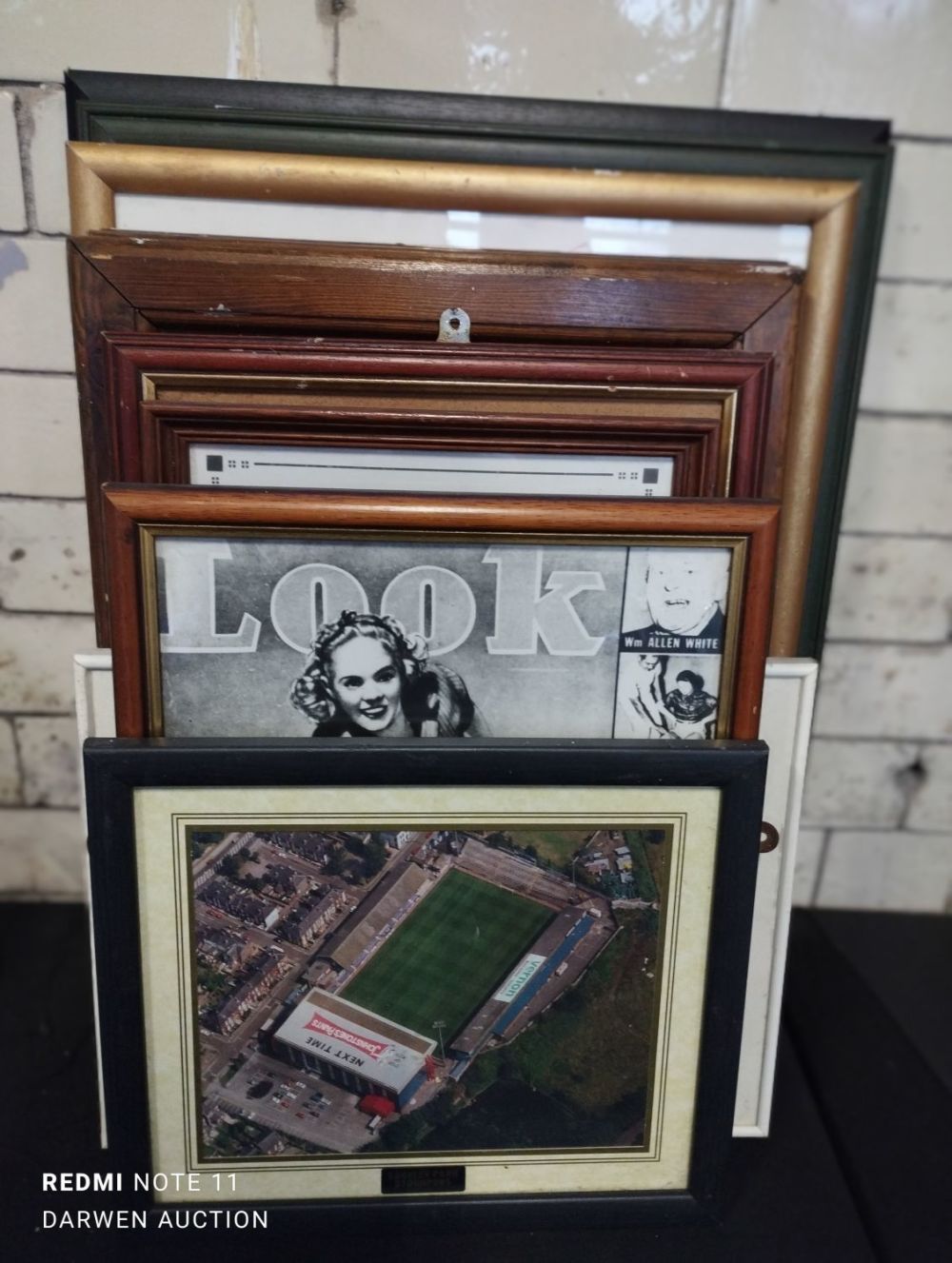 Lot 330: Selection of Picture Frames and Pictures inc Pub...