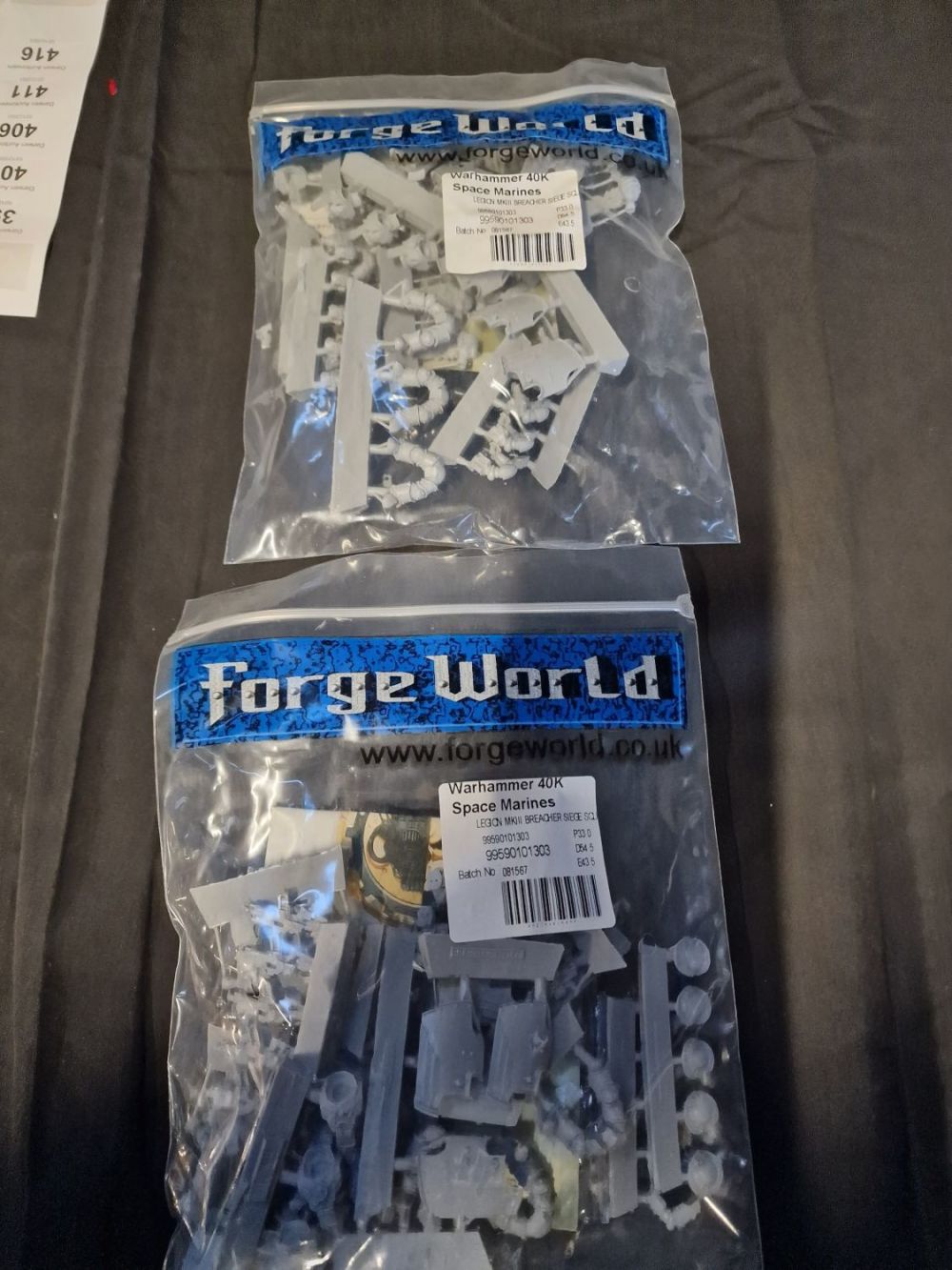Lot 397: Forge world. Warhammer 40k. Space Marines Legion MKII...