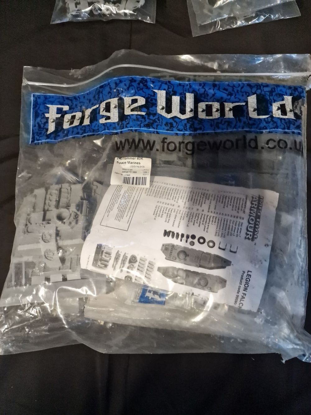 Lot 398: Forge world, warhammer 40k space marines Legion Falcon....