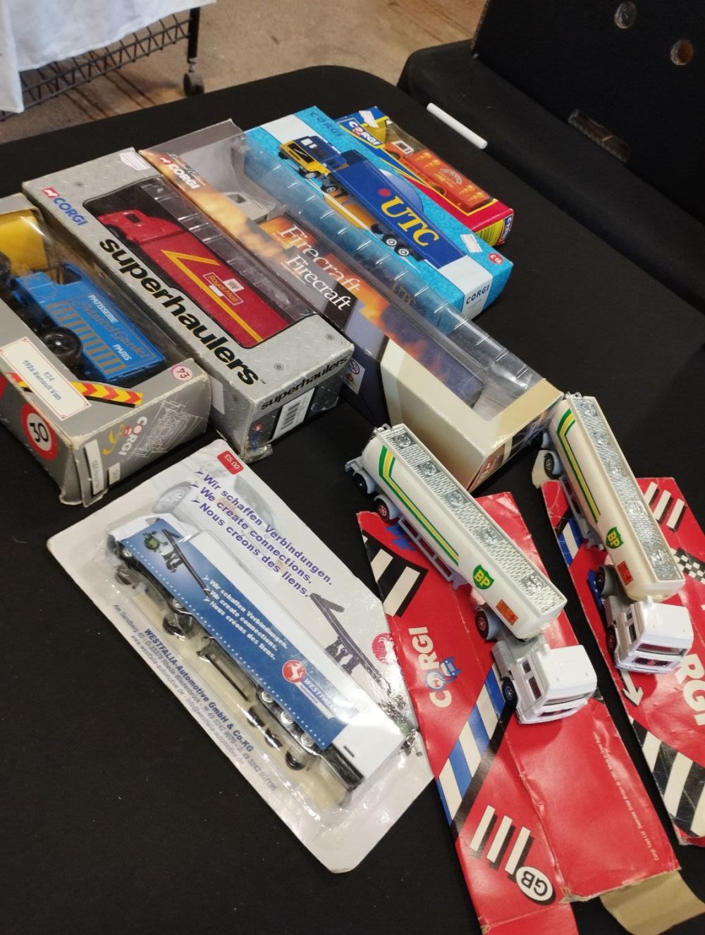 Lot 137: Selection of Vintage Collectable Toy Trucks inc Corgi
