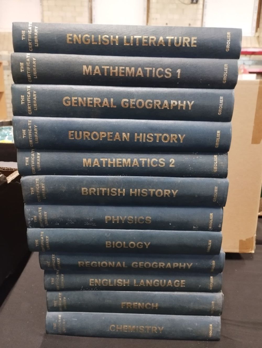 Lot 148: Selection of Vintage The Certificate Library Books First...