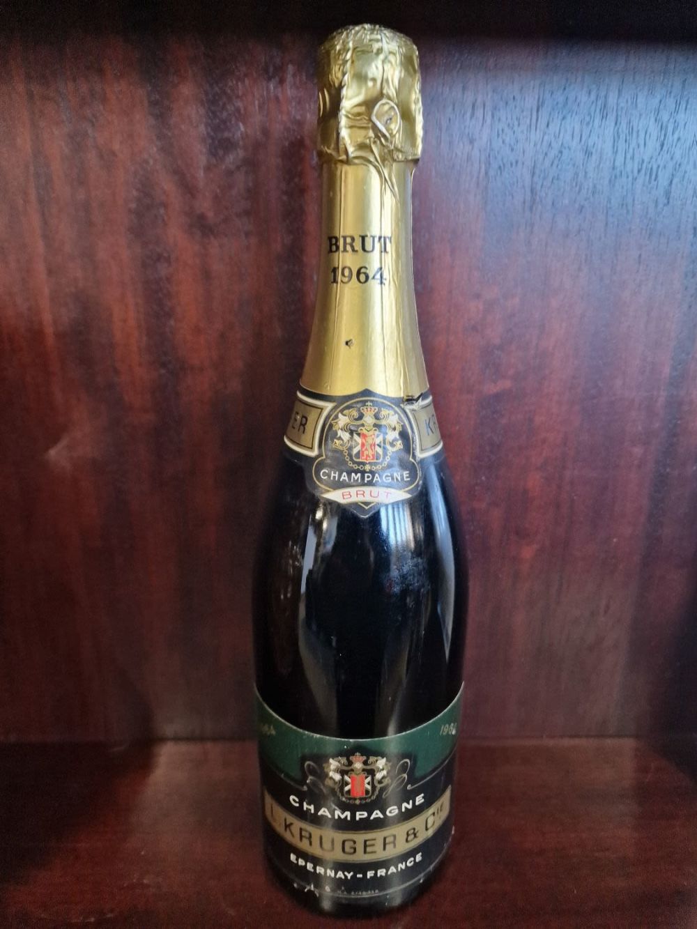 Lot 162: 1964 L.Kruger & Cie French Champagne - sealed