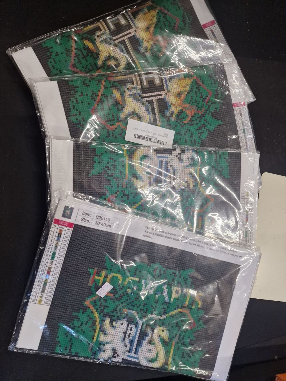 Lot 259: Four packs of Howard's Diamomd art