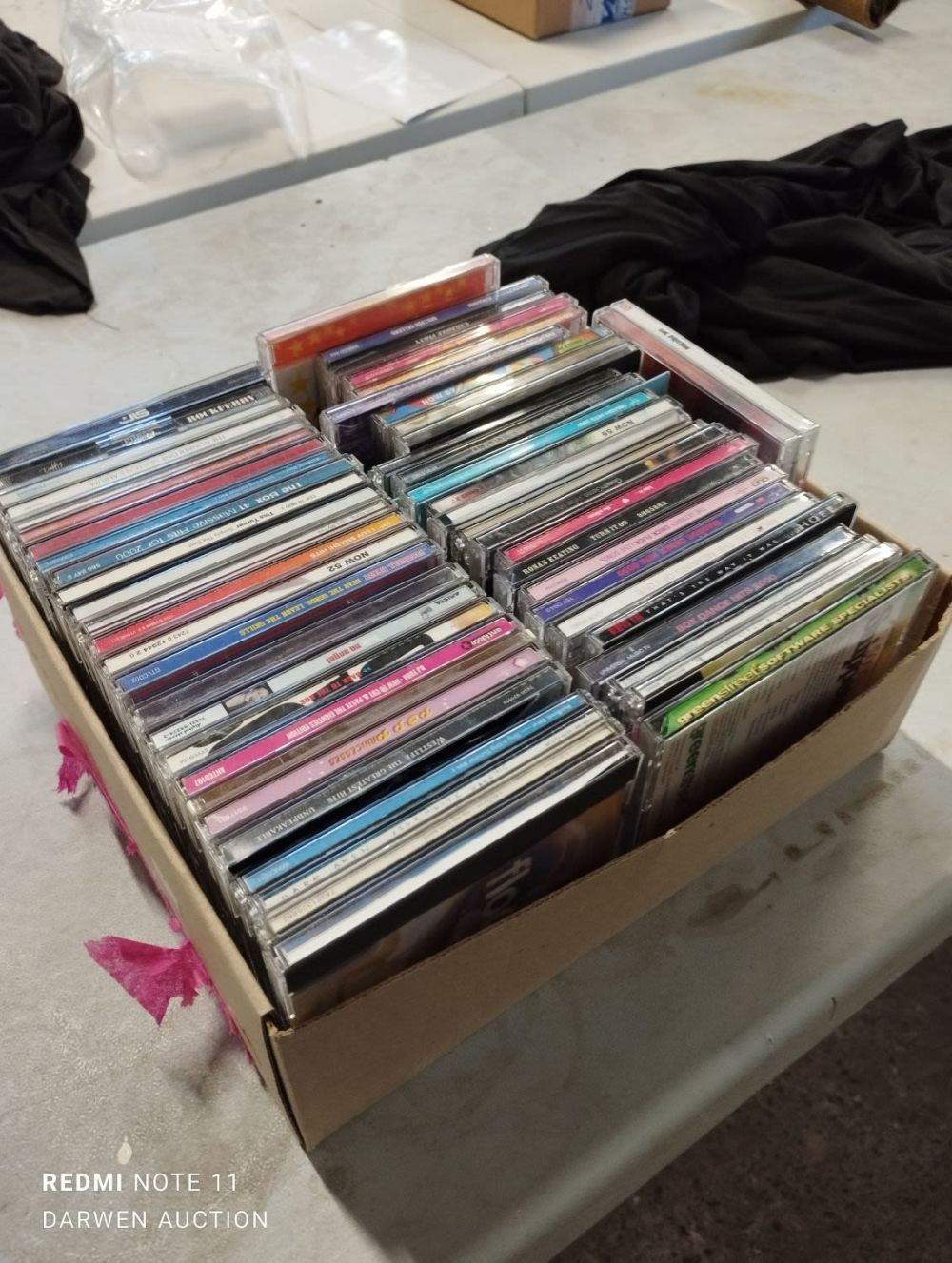 Lot 374: Over 50 Dance and Karaoke Cds