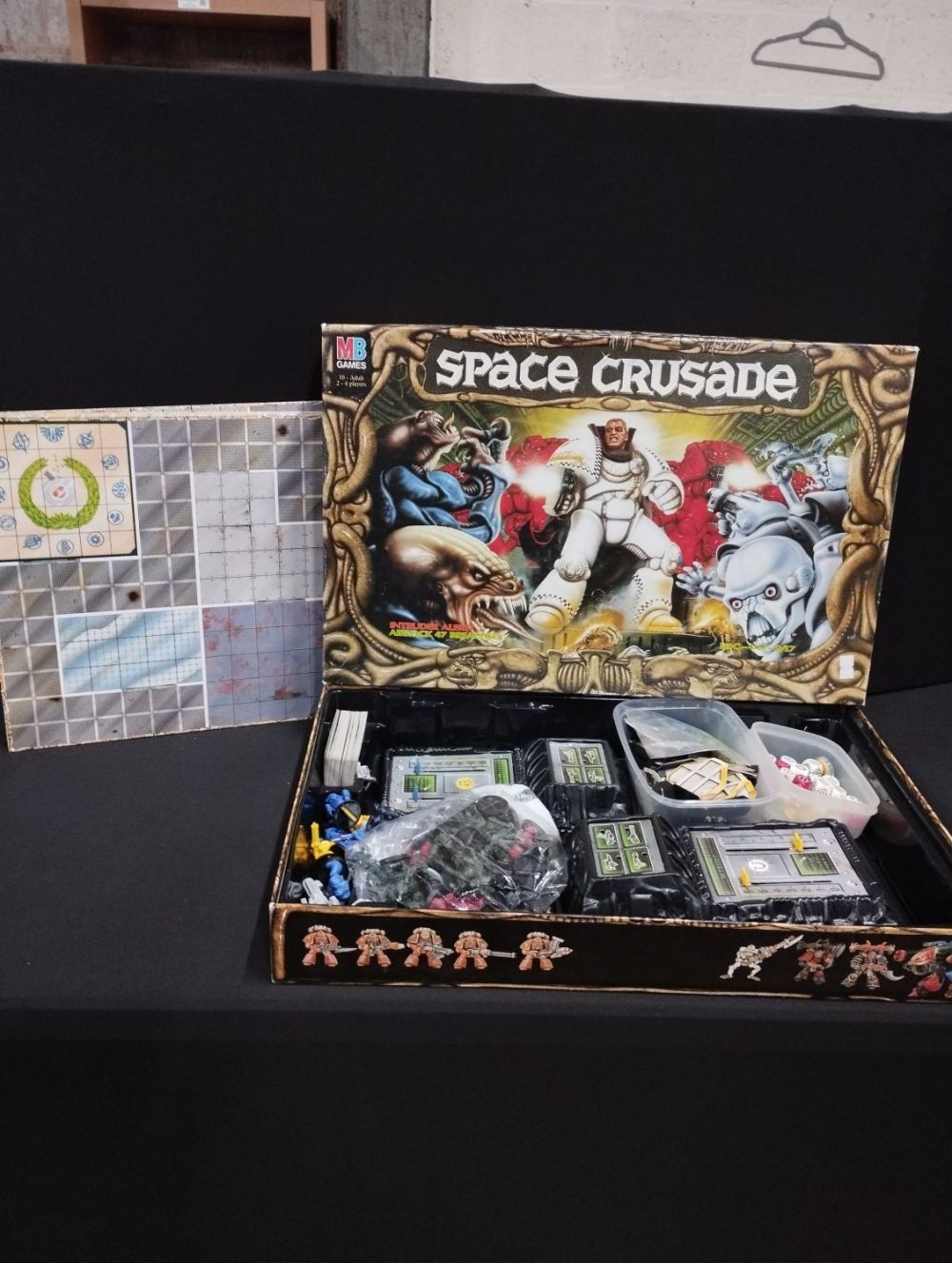 Lot 68: Vintage Space Crusade Board Game by Milton Bradley...
