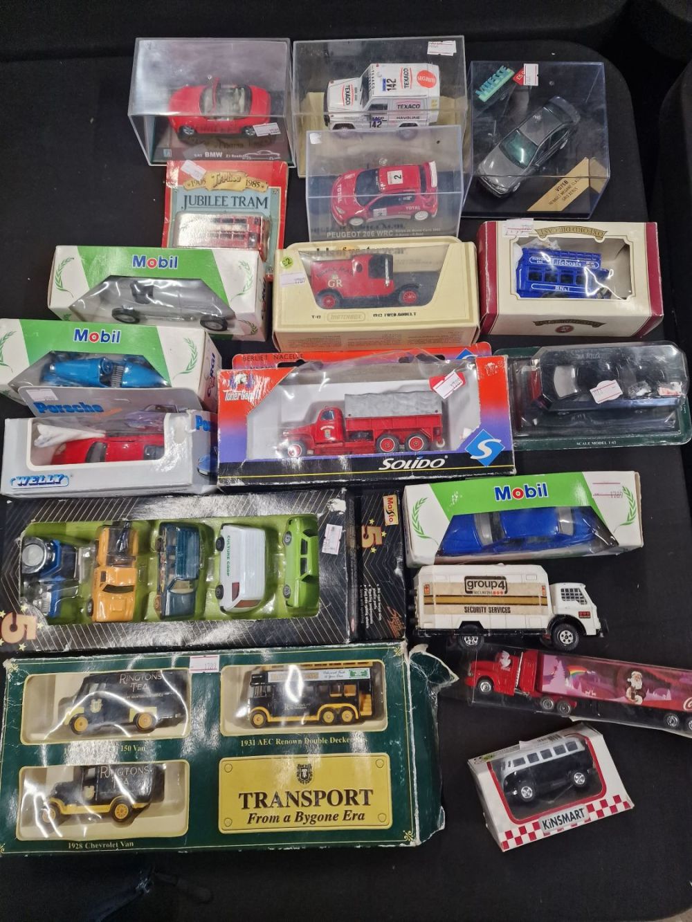 Lot 130: A collection of vintage cars and vans including...