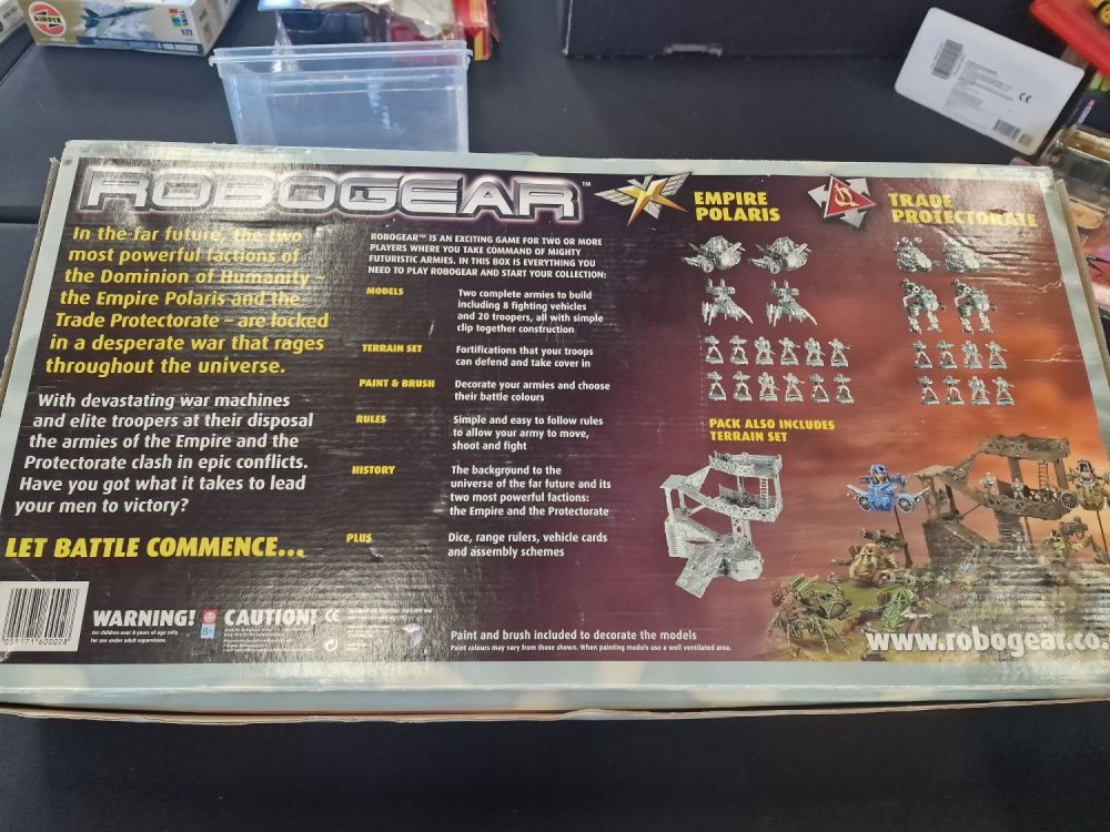 Lot 131: Airfix RoboGear - includes Empire Polaris and Trade...