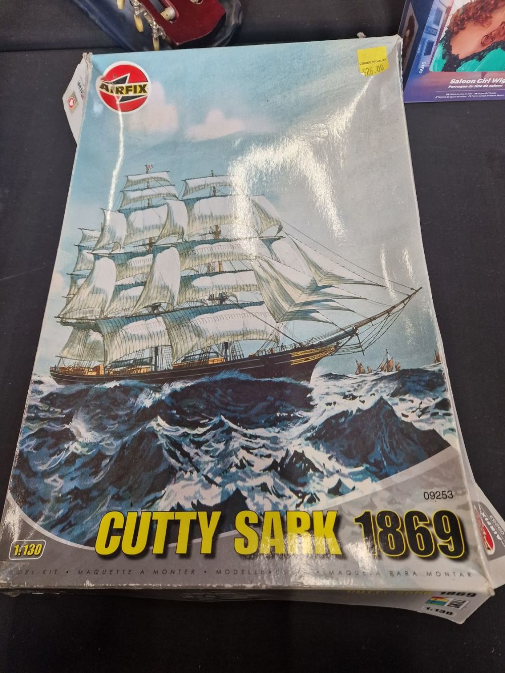 Lot 145: A09253V Airfix 1:130 Scale Cutty Sark Plastic Model...