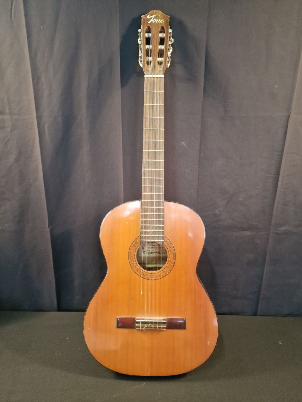 Lot 148: Vintage Torre Spagnola Acoustic Guitar