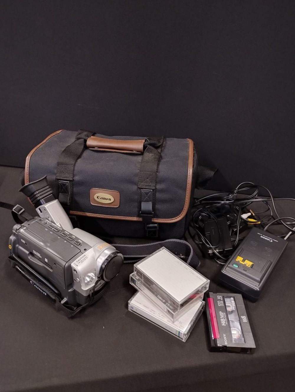 Lot 210: Vintage Canon UC8000 Camcorder in Carry Bag with...