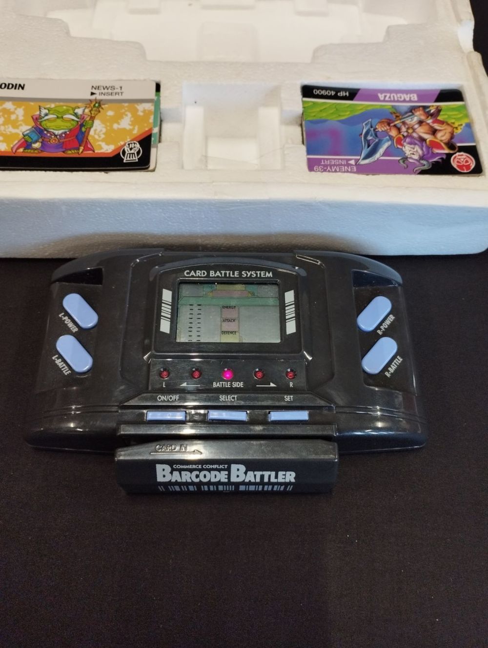 Lot 280: Vintage Barcode Battler Electronic LCD Game Boxed Working....