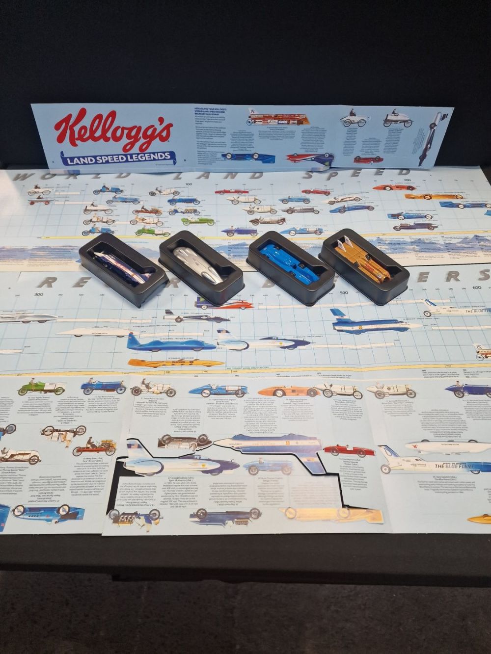 Lot 316: A collection of land Speed legends. New in...