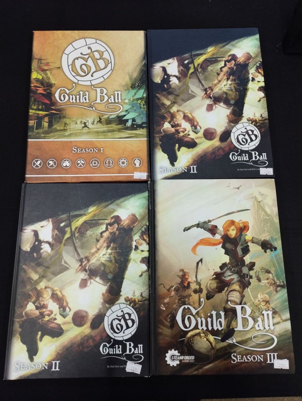 Lot 363: Guild Ball Season 1, 2 & 3 Rule...