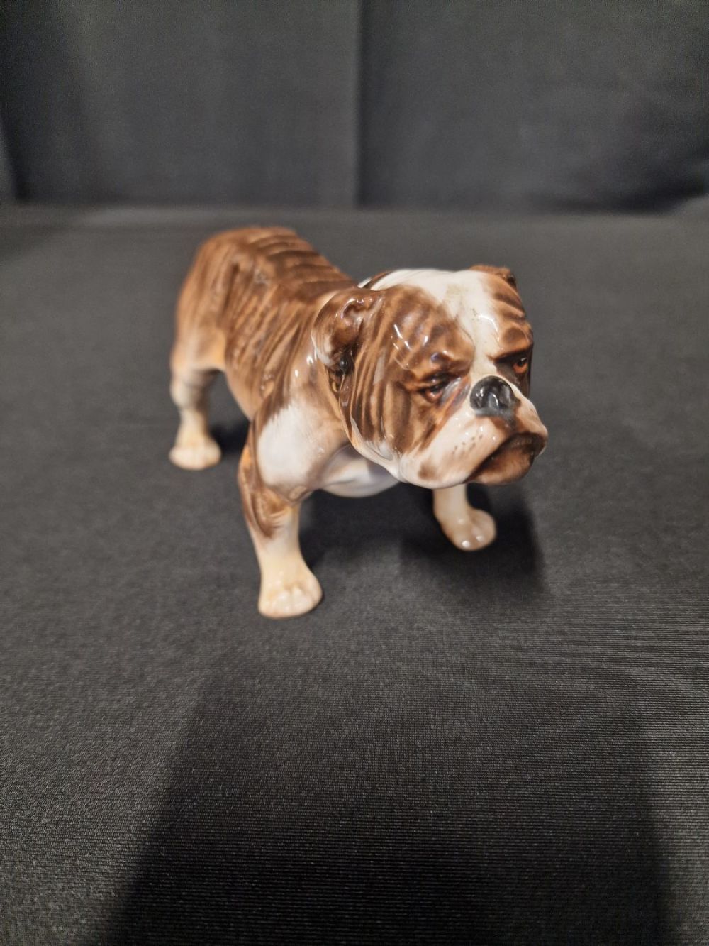 Lot 370: Royal Doulton Bull dog approximately 14x9cm
