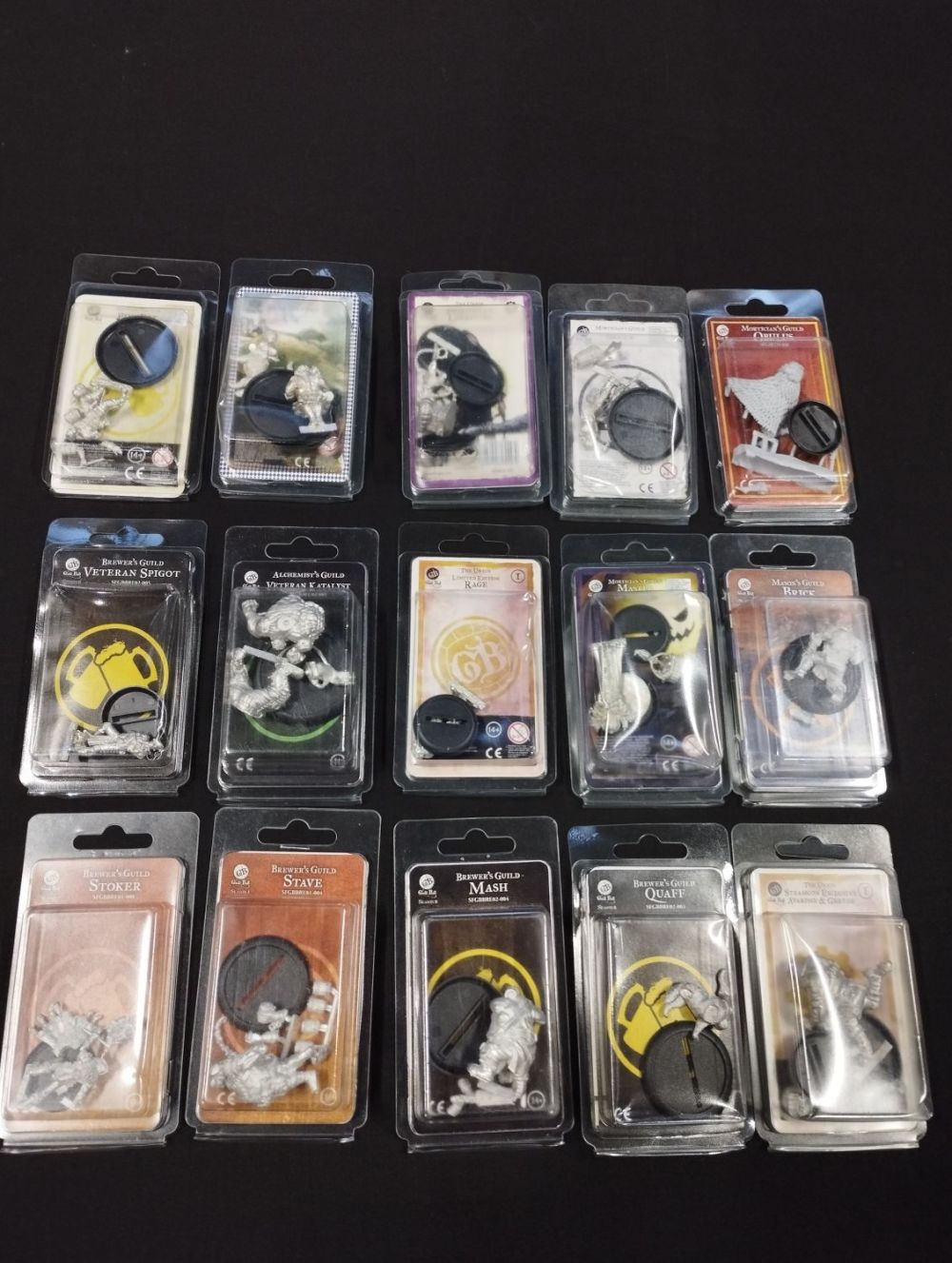 Lot 372: Selection of Guild Ball Figures from Brewers, Mortician,...