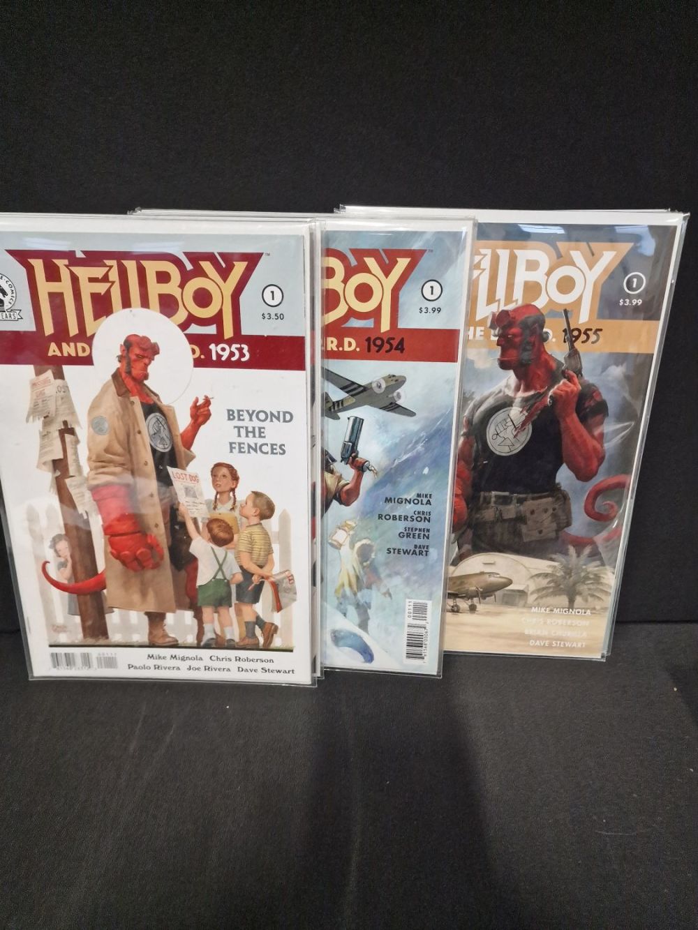 Lot 283: A collection of Hell Boy and The Bureau...