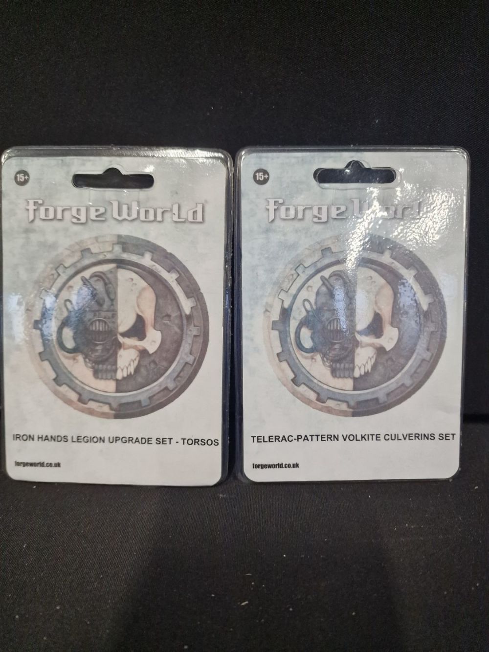 Lot 309: Warhammer forge world iron hands legion upgrade set-...