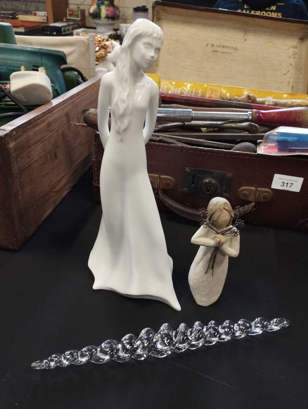 Lot 331: A Royal Doulton Tomorrow's Dream Figurine Approx. 28cm...