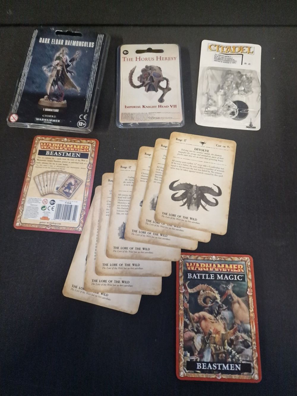 Lot 338: Warhammer Dark Wlder Haemonulus, The Horus Heresy Imperial...