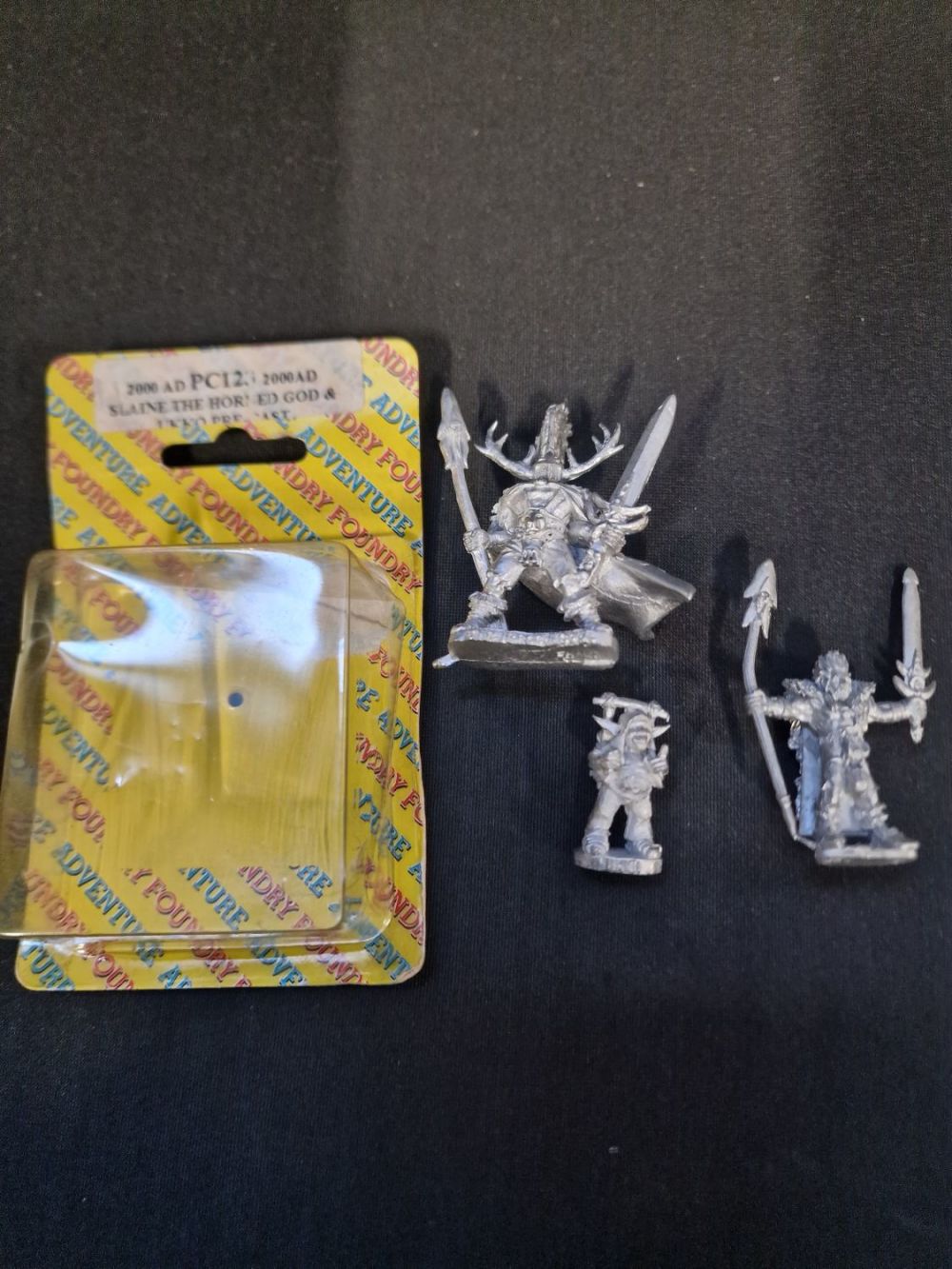Lot 339: A selection of Foundery miniatures. Cast metal