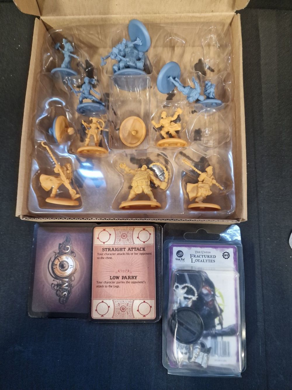 Lot 343: A selection of Guild Ball game characters, game...