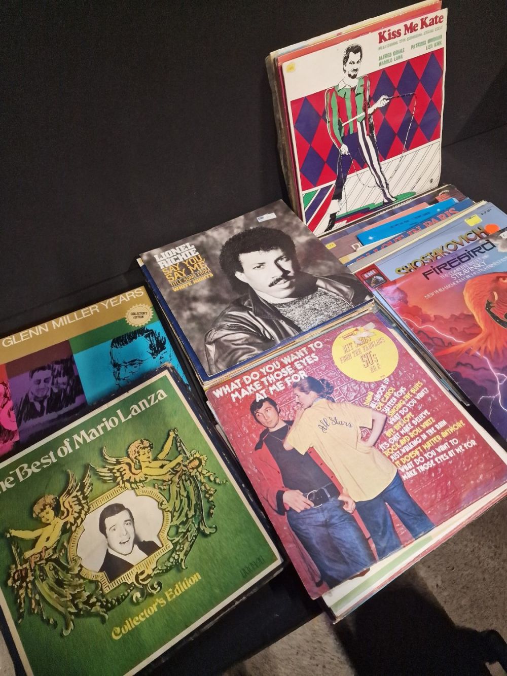 Lot 369: A collection of mixed genre LPs approximately 40...