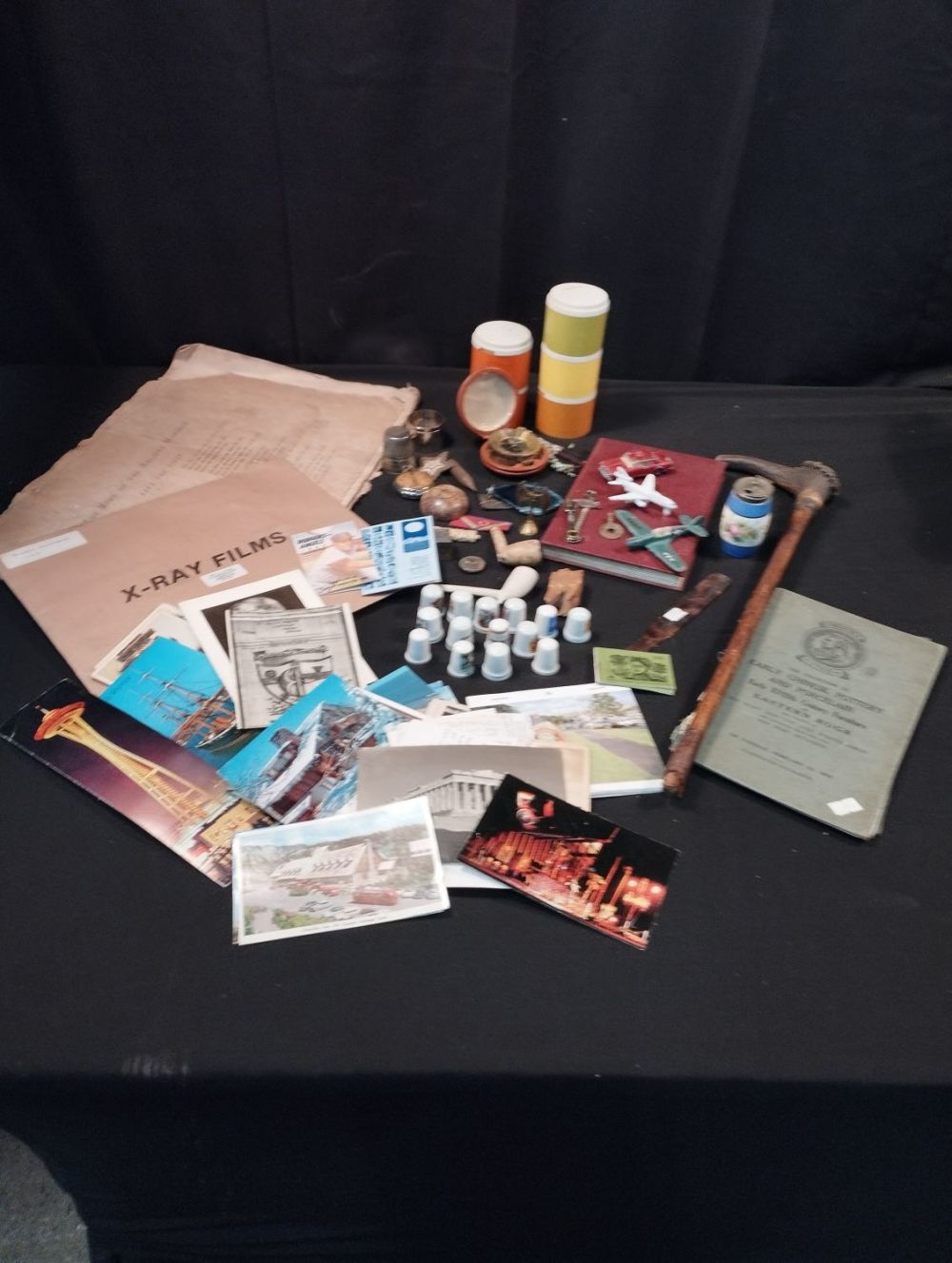 Lot 372: Selection of Vintage Collectable Items inc Postcards, Tupperware,...