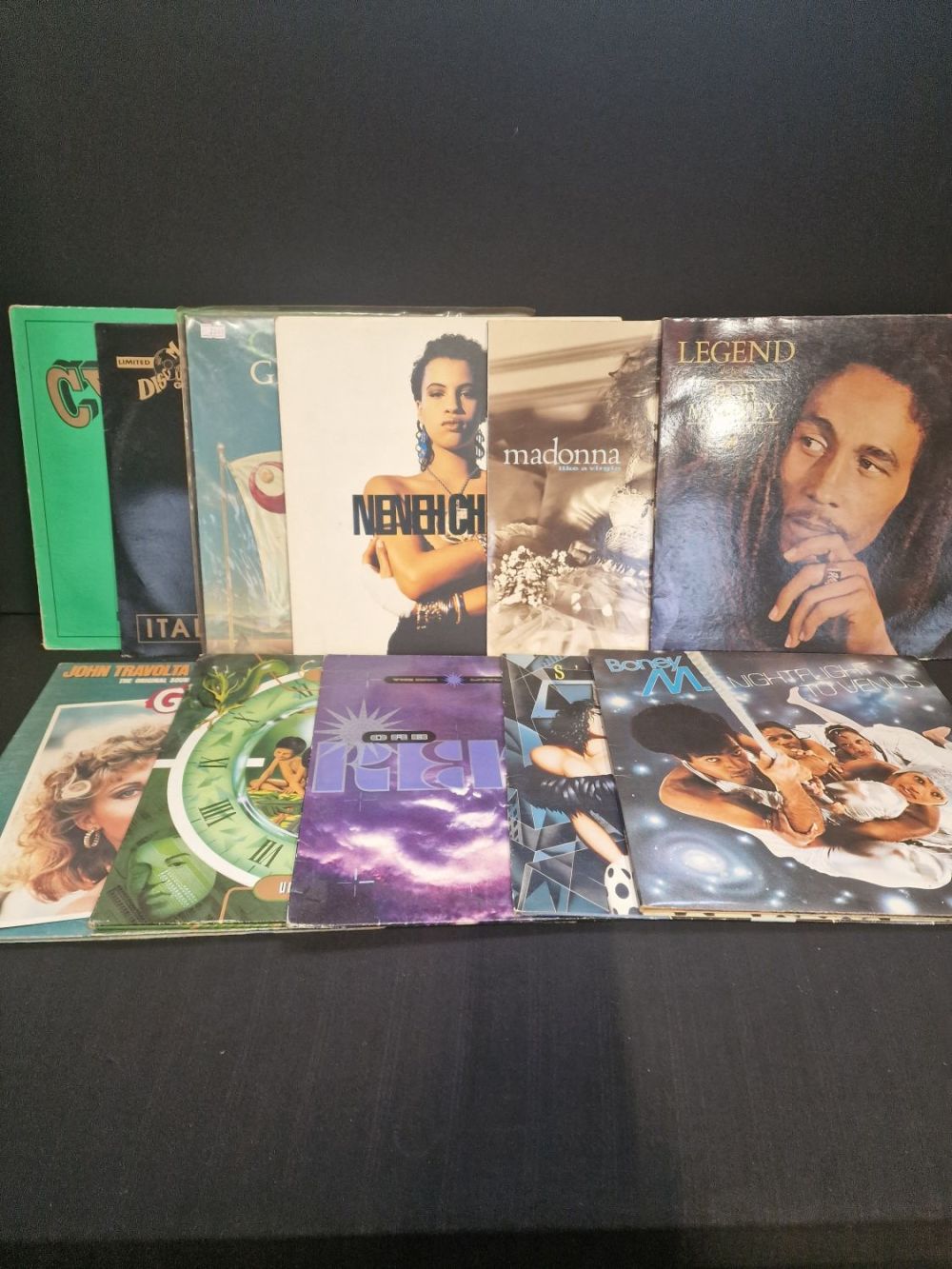 Lot 102: A collection of LPs. Including Boney M, Neneh...