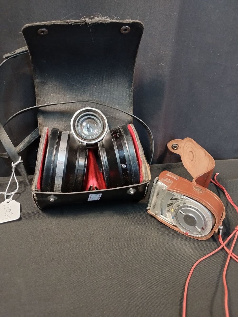 Lot 145: Vintage Panagor Camera Lens Telephoto and Wide Angle,...
