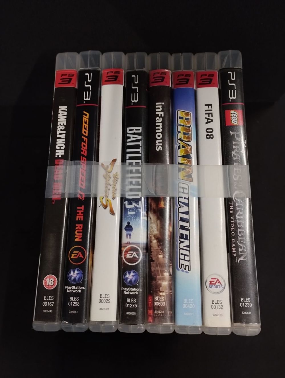 Lot 193: Bundle of 8 Playstation 3 Games inc Need...