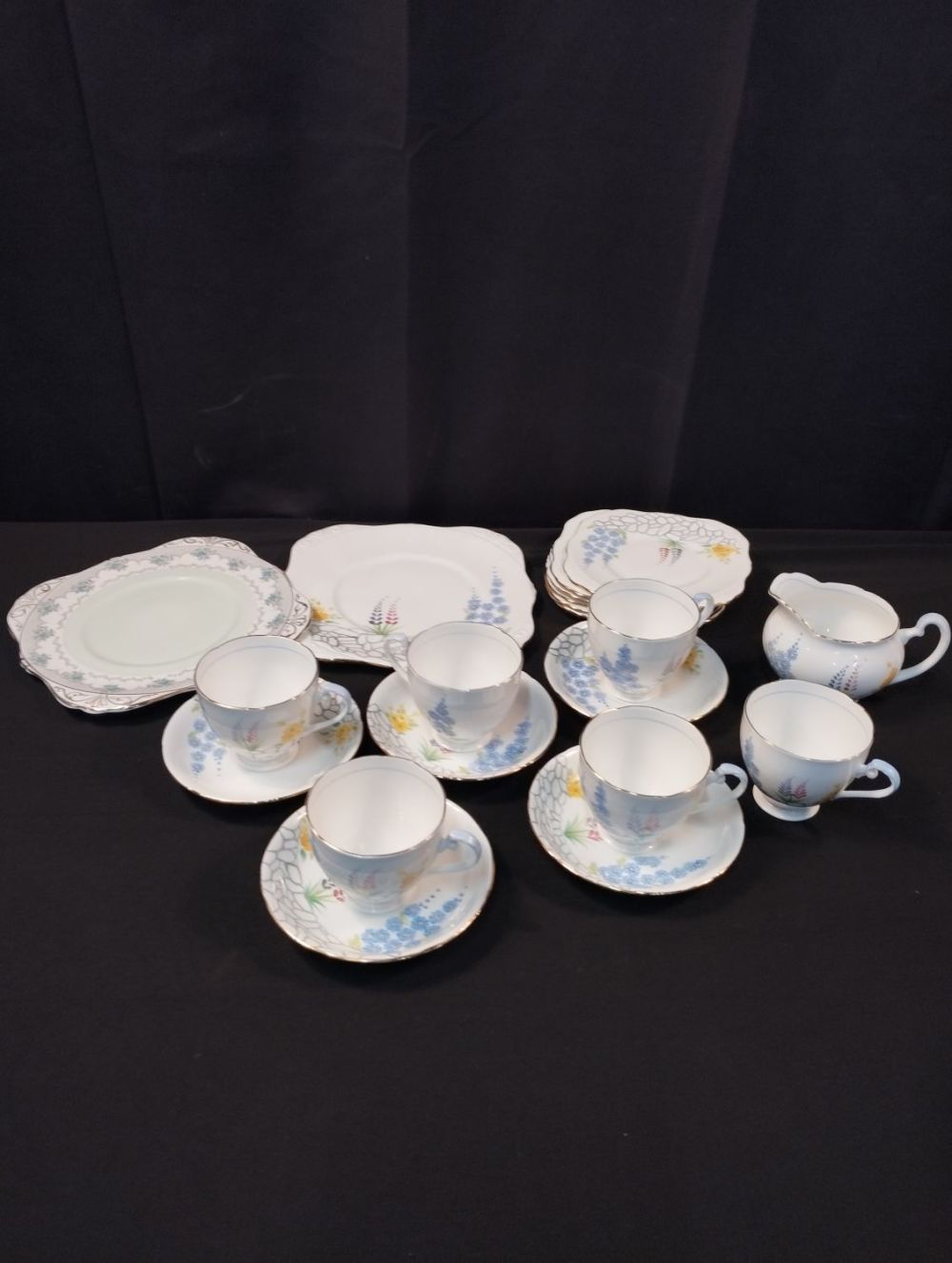 Lot 220: Selection of Vintage Royal Grafton Bone China Teaware.