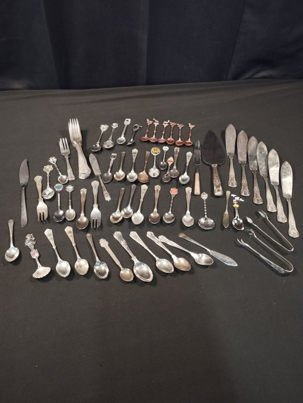 Lot 223: Selection of Vintage Collectable Stainless Steel and Silver...